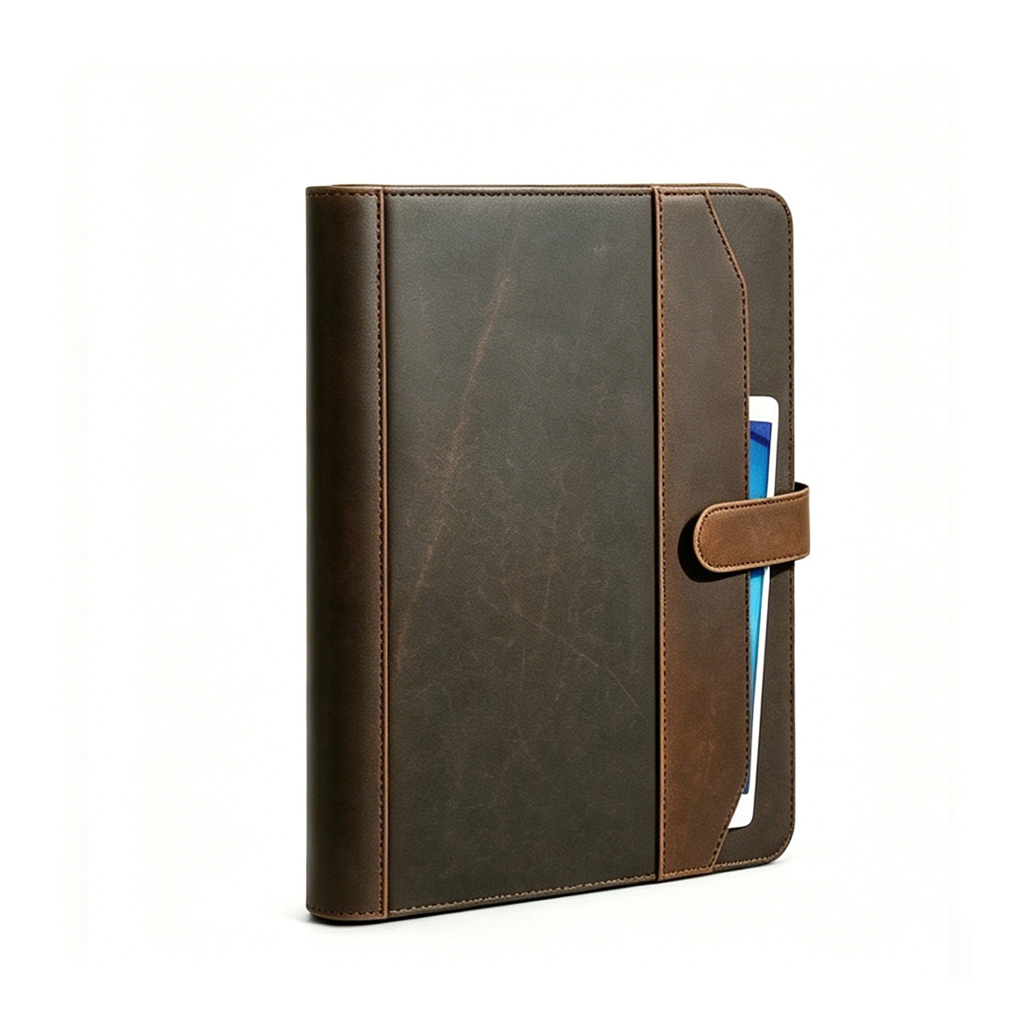The Executive Folio — Full Grain Leather Padfolio for Work & Travel