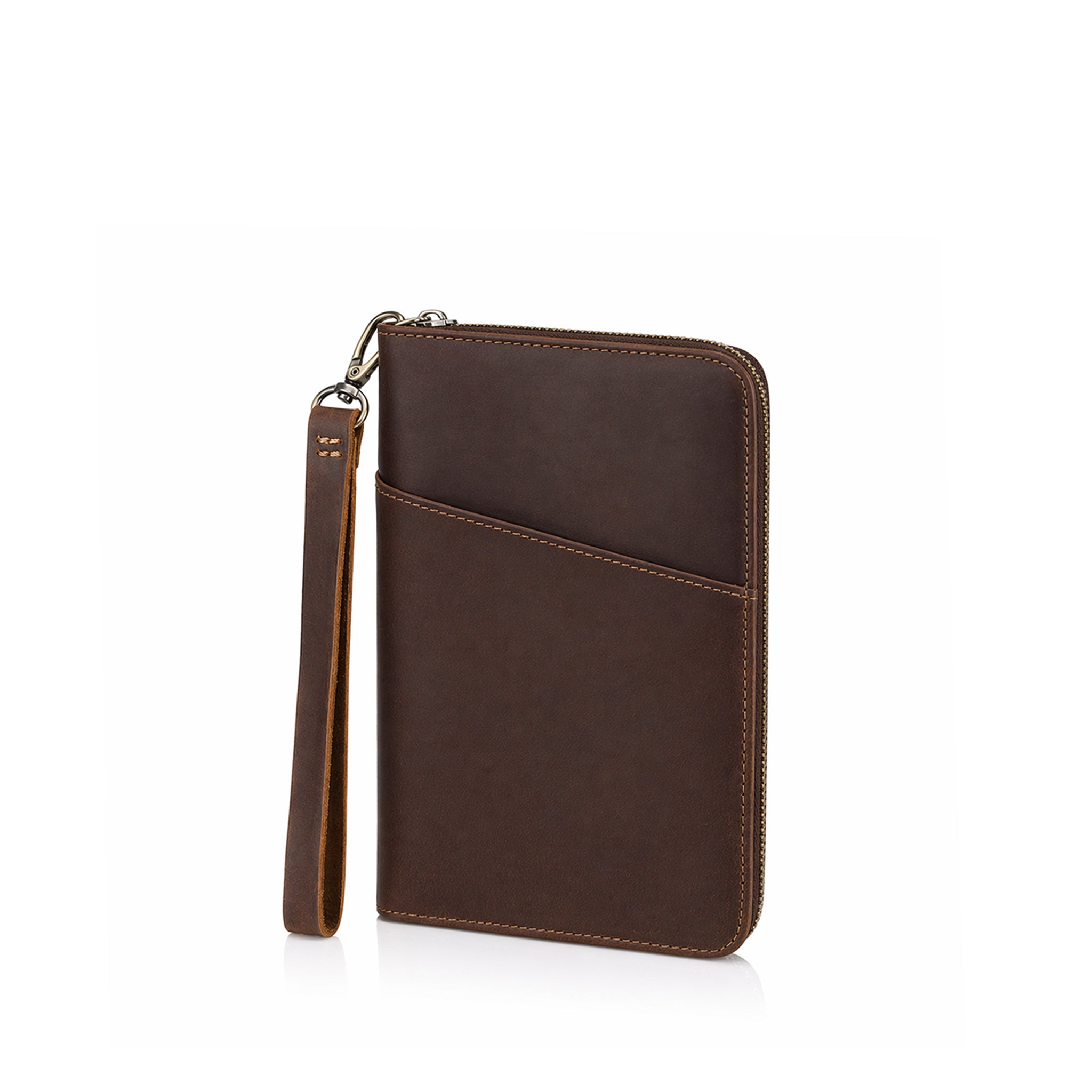 The Family Travel Wallet —  Full Grain Leather Passport Organizer
